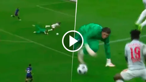 Yann Sommer y dos errores groseros en su debut.