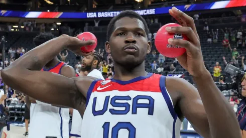 Anthony Edwards, estrella de la NBA.