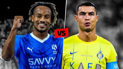 André Carrillo vs Cristiano Ronaldo por la final del Campeonato de Clubes Árabes