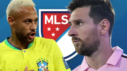 Lionel Messi, Neymar y MLS. 
