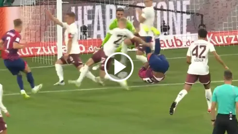 Gol de Dani Olmo para el Leipzig