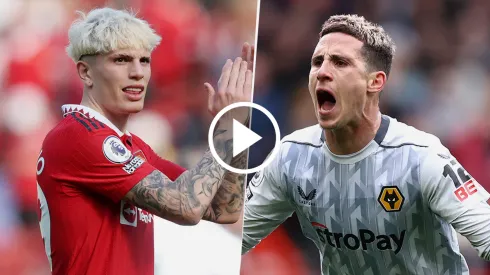 Manchester United vs. Wolves por la Premier League.

