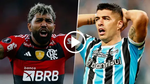Flamengo vs. Gremio por la Copa de Brasil.
