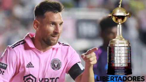 Lionel Messi e Inter Miami, con chances de jugar la Copa Libertadores.
