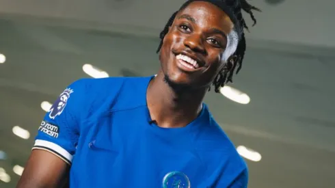 Romeo Lavia en Chelsea. 
