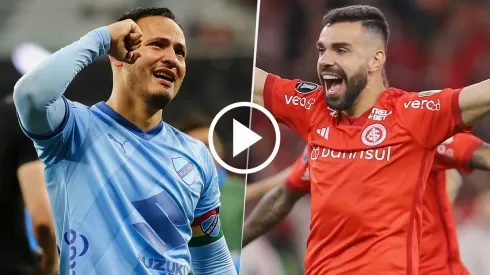 Bolívar vs. Internacional por la Copa Libertadores.
