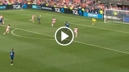 El ex Boca Juniors anotó el primero sobre Inter Miami