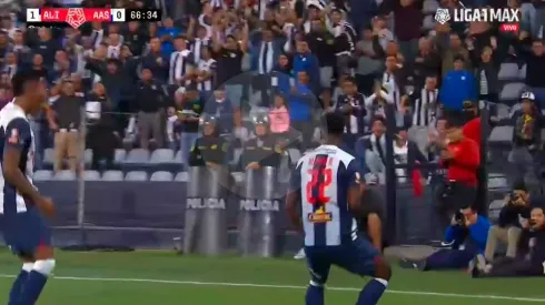 Rodríguez marca el gol del alivio para Alianza Lima