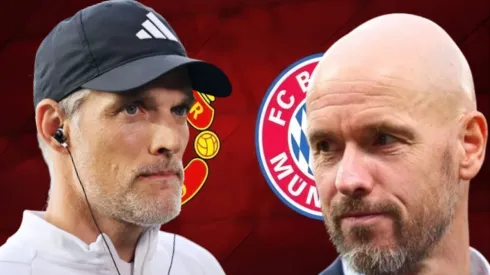 Thomas Tuchel y Erik Ten Hag. 
