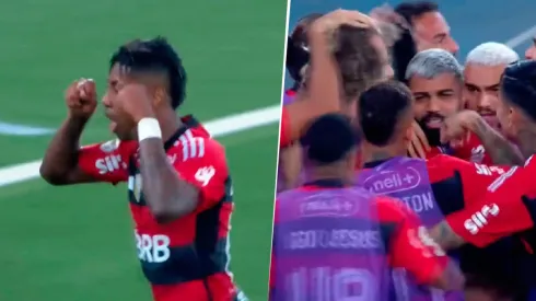 Bruno Henrique lideró los festejos en el triunfo del Flamengo