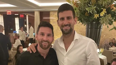 Djokovic lanzó una catarata de elogios para Messi: "Es un fenómeno"