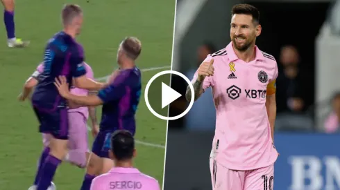 Sufrió a Messi en una jugada y recordó: "Hizo que me abrazara con un compañero"