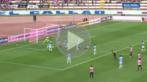 ¡Se salió el mar! Jesús Barco pone adelante al Sport Boys contra Cristal