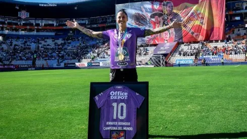 Homenaje de campeona: Jenni Hermoso fue recibida en Pachuca tras el Mundial y el escándalo