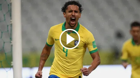 Neymar y Marquinhos madrugaron a Perú: el gol del triunfo para Brasil