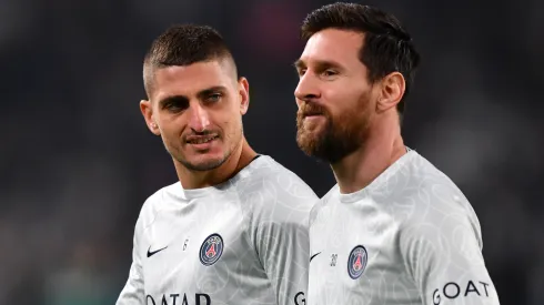 Marco Verratti ganó 30 títulos con la camiseta del PSG y compartió dos años con Messi