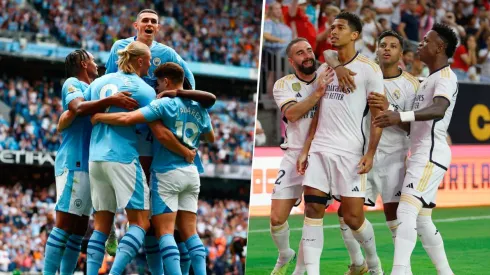 Manchester City y Real Madrid lideran el ranking mundial de la IFFHS. Getty Images.