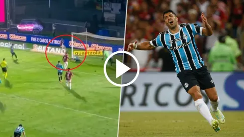 Acostado y de cabeza: inexplicable gol en contra de compañero de Suárez