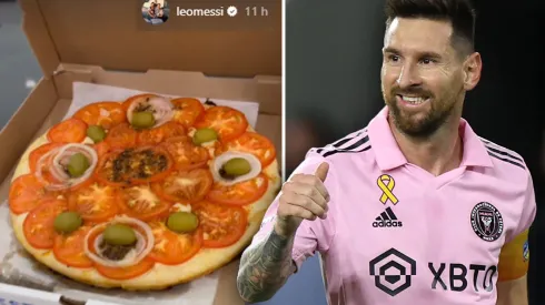 Pizza argentina que se pidio Leo Messi en Miami