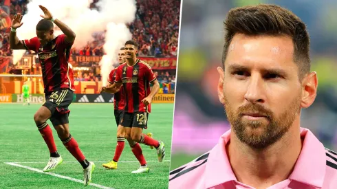 A través de redes sociales, Atlanta cargó a Messi por la goleada a Inter Miami