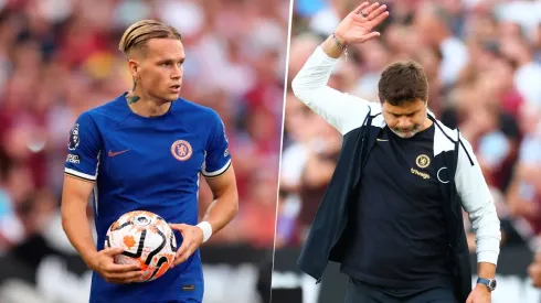 Mauricio Pochettino dijo que Mijailo Mudryk necesita entender mejor el juego de Chelsea. Getty Images.