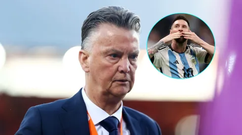Una leyenda del mundo defendió a Messi: "Van Gaal a veces habla mucho"