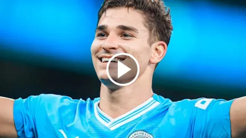 Golazo de Julián Álvarez para el Manchester City