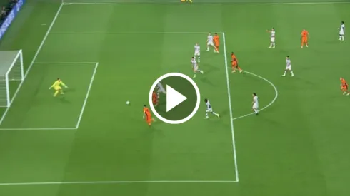 Martínez logró aprovechar los espacios y marcó el empate ante la Real Sociedad