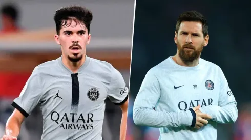 Vitinha desmintió a través de su cuenta de Twitter oficial que las versiones sobre una discusión con Lionel Messi en PSG no son ciertas. Getty Images.

