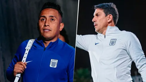 Alianza Lima, Christian Cueva, Mauricio Larriera.
