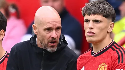 Garnacho evidenció su molestia por la falta de oportunidades en el Manchester United