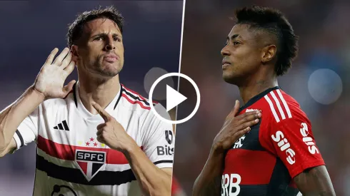 São Paulo vs. Flamengo por la Copa de Brasil.