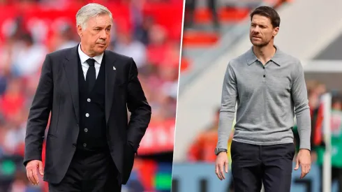 Carlo Ancelotti dijo que deseaba que Xabi Alonso sea entrenador del Real Madrid. Getty Images.