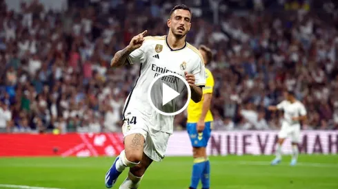 Cabezazo y a cobrar, Joselu se saca la mufa y convierte el segundo del Real Madrid