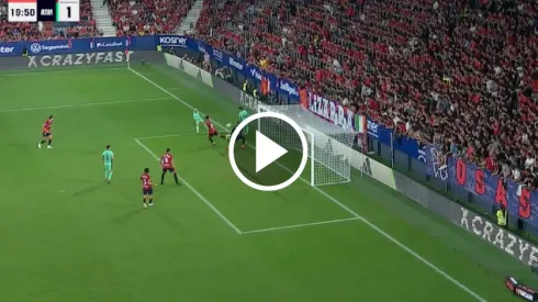 El francés se quedó sin ángulo y sacó una magistral definición 
