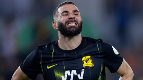 Karim Benzema y una misteriosa lesión en Al-Ittihad
