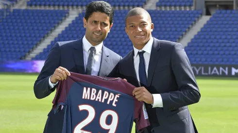Kylian Mbappé está padeciendo la decisión de Nasser Al Khelaifi de marginarlo de la pretemporada del PSG. Getty Images.
