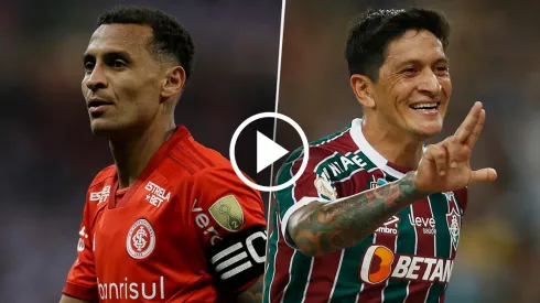 Inter vs. Fluminense por la Copa Libertadores.