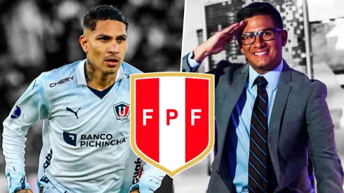 Paolo Guerrero y Erick Osores.