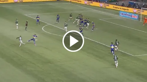 Piquerez salvó al Palmeiras de la catastrofe. 
