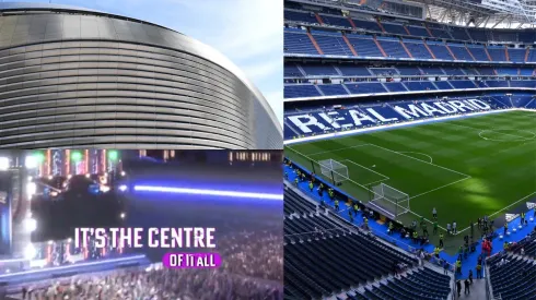 Estadio Santiago Bernabéu.
