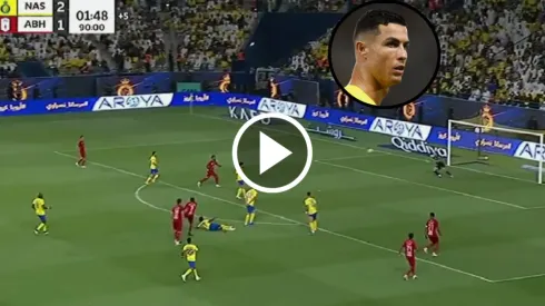 Toko Ekambi y un derechazo tremendo para empatarle a Al Nassr de Cristiano.
