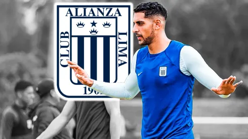 Alianza Lima, Pablo Sabbag y Cristian Benavente.
