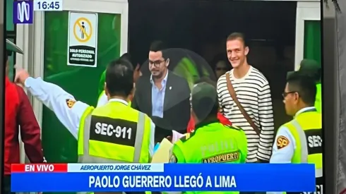 Oliver Sonne es recibido con mucho gozo en el aeropuerto Jorge Chávez