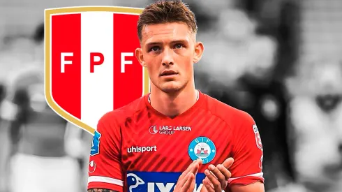 Selección Peruana y Oliver Sonne.