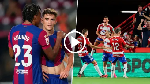 VIDEO | Gavi la perdió en campo de Barcelona y gol de Granada a los 17 segundos