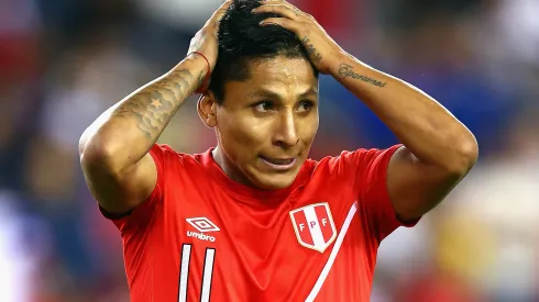 FOXBORO, MA - JUNE 12: Raul Ruidiaz #11 of Peru reacts in the second half against Brazil during a 2016 Copa America Centenario Group B match at Gillette Stadium on June 12, 2016 in Foxboro, Massachusetts. (Photo by Tim Bradbury/Getty Images)