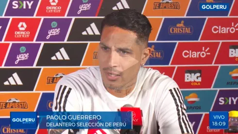 Paolo Guerrero deja las cosas claras a Oliver Sonne