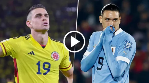 Colombia vs. Uruguay por las Eliminatorias.

