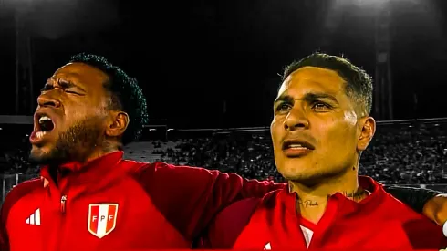 Perú vs Chile: así se escuchó el himno nacional en Santiago.
